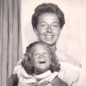 Baby Paula with mom, Patricia